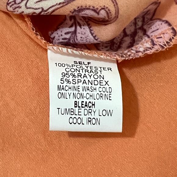 Papermoon SMALL Fayette Mixed Material Blouse - Stitch Fix Floral Sleeveless Top - Picture 12 of 13